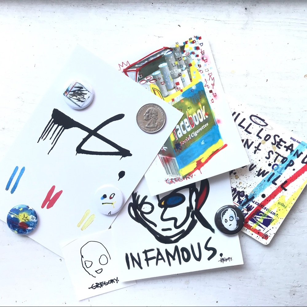 Gregory Siff Art Sticker Pack